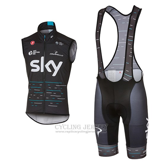 2017 Wind Vest Sky Blue and Black